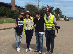 Grabación para 'Destino Certo' - Globo Brasil con modelo Mel Fronckowiak - Abril 2016